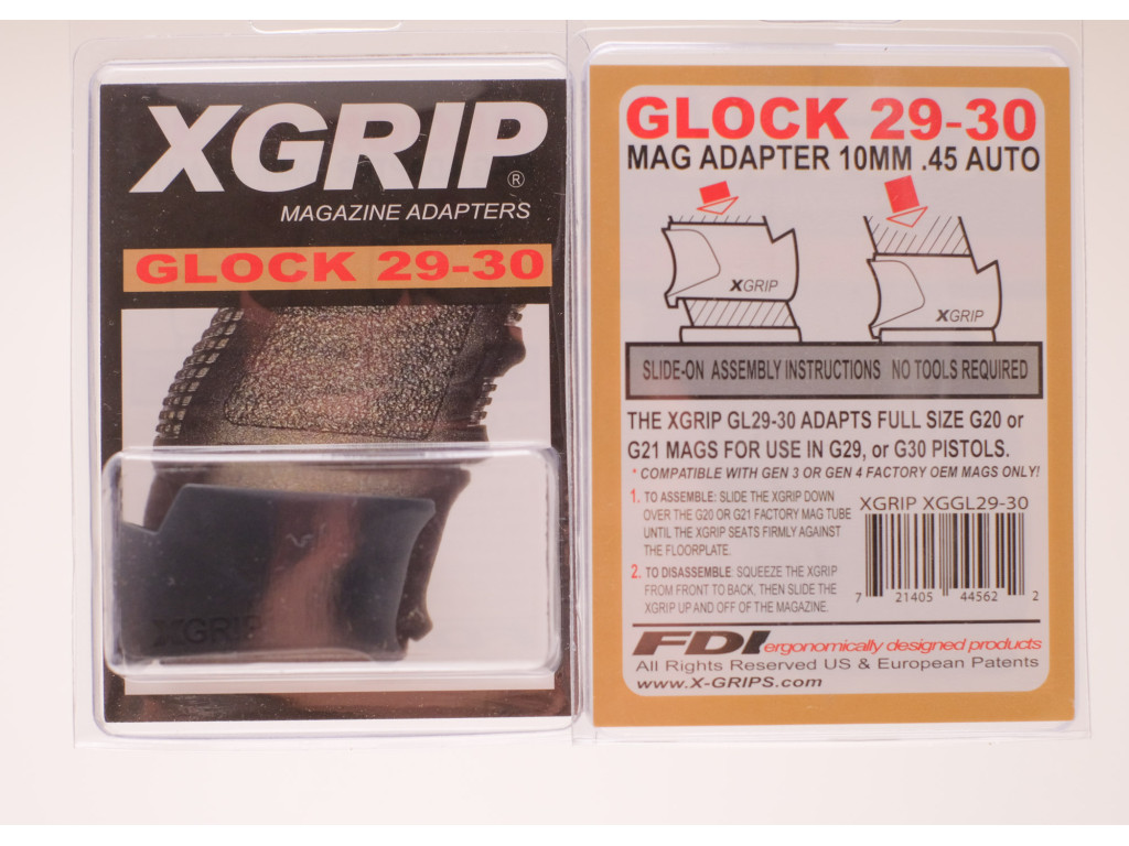 XGrip Mag Adapters Spacer for Glock 29/30 30S