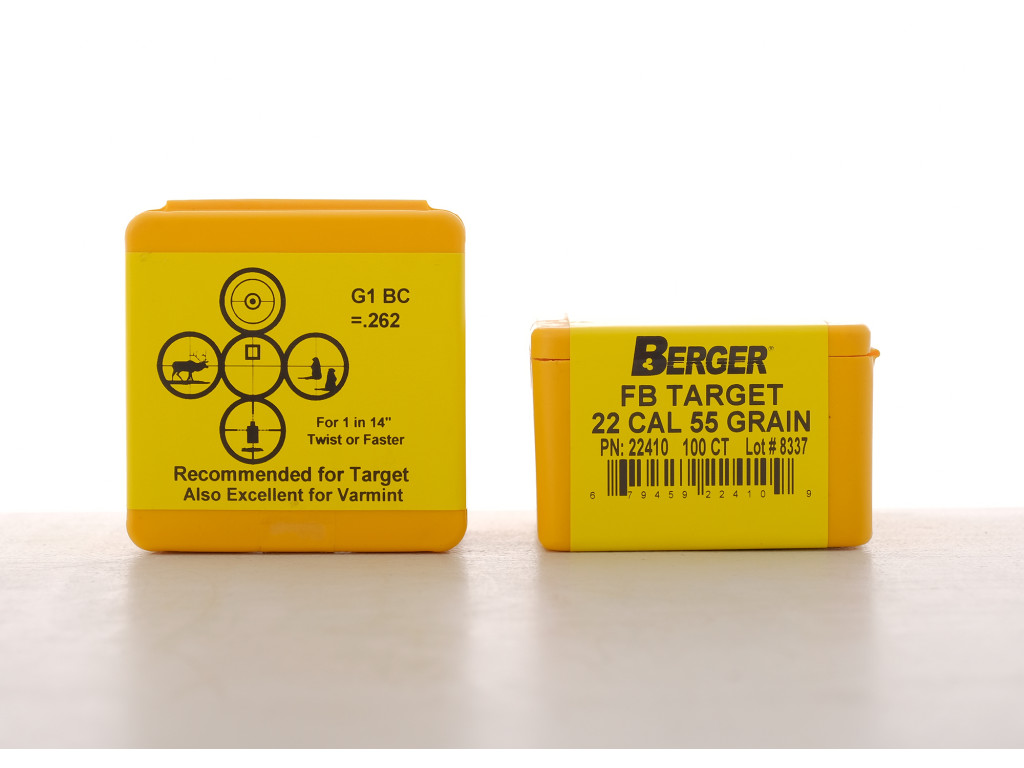 Berger 22 Cal 55gr FB Target [100]
