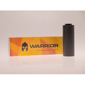 Warrior Suppressor,Direct Thread With Internal Muzzle Brake, 50mm for 30cal 300BLK 5/8 x 24 