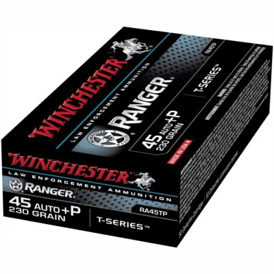 Winchester Ammunition, .45 ACP + P, 230 gr, Ranger, [50]