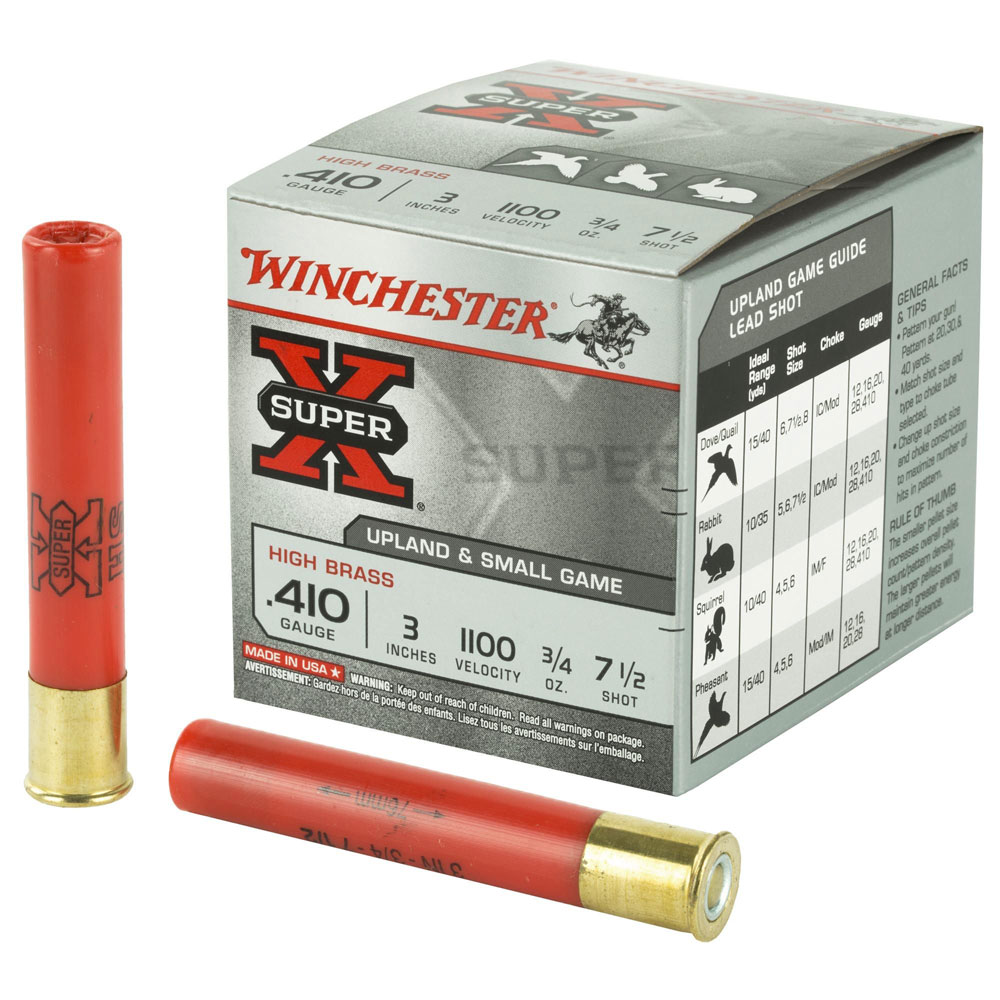 Winchester Ammunition, .410 GA, 7.5, Super X [25]