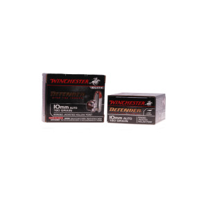 Winchester Ammunition, 10MM Auto, 180 gr, Bonded Jacketed Hollow Point [20]