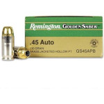 Remington Ammunition, .45 ACP, 230 gr, Golden Saber [20]