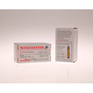 Winchester Ammunition, .22 Winchester Magnum Rimfire, 45 gr, 1550 FPS, HP Copper Plated [50]