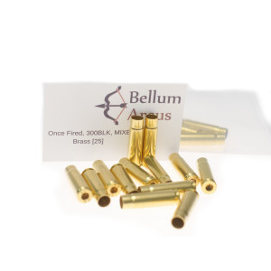 Bellum Arcus .300AAC Blackout, Once Fired, Mixed Headstamp, Each