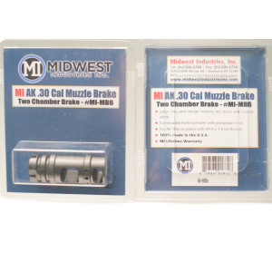 Midwest Industries MI AK .30 Cal Muzzle Break M14x1.0 LH 