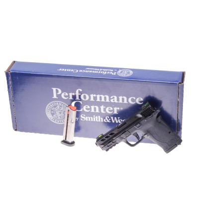 Smith & Wesson .380 Auto, Performance Center M&P, Shield EZ, M2.0 Black Ported Barrel, Pistol