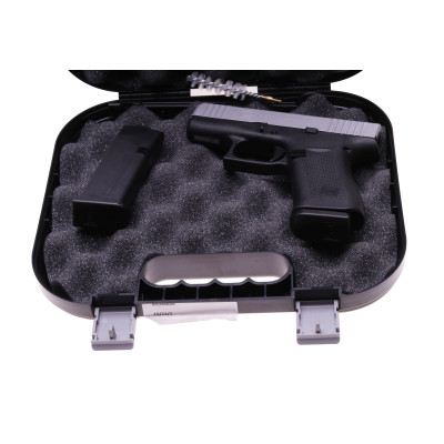 Glock 43X FS, Silver Slide, 9×19mm Parabellum 