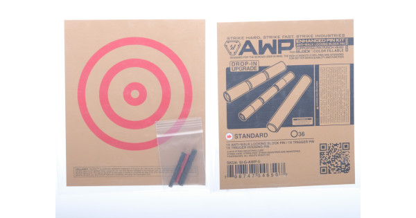 Strike Industries G-AWP-S Enhanced Kit for Glock w Anti-Walk Block Pins  Standard
