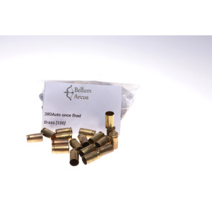 Various Used 9mm Short, Used Brass, [100]