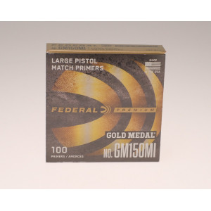 Federal Gold Medal, Large Pistol Primers [100]