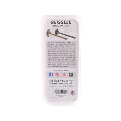 Geissele Automatics LLC Super Charging Handle 5.56 Ambi