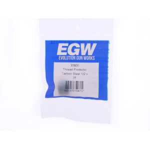 EGW Evolution Gun Works Thread Protector Carbon Steel 1/2-28