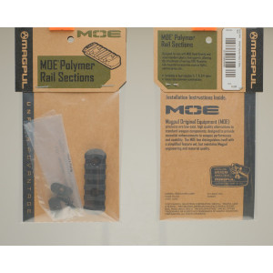 Magpul 5 Slot, MOE System, Polymer Rail, Black