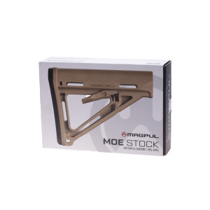 Magpul MOE Stock, AR-15 M16 Carbine Mil-Spec, FDE