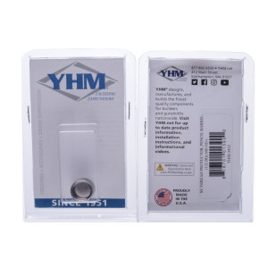 YHM .640 Pencil Thread Protector 1/2 X 28 Stainless Steel