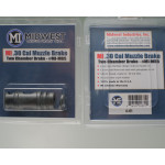 Midwest Industries AR .30 Cal, Two Chamber Muzzle Brake, 5/8 x 24