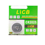LiCB CR2025, Lithium Battery